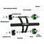Four-wheeled Abdominal Roller Exercise Abdominal Muscle Fitness Equipment