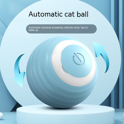 Automatic Moving Bouncing Rolling Ball Smart Cat Toy Ball Self-Moving Kitten Toy