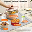 Food Warming Mat, Electric Warming Tray For Food, Foldable Warming Mat For Buffets Party And Daily Use, Silicone Heating Pad With 3 Temp Settings