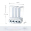 Whole Grains Wall-mounted Diced Rice Bucket Storage Box Storage Airtight Tank