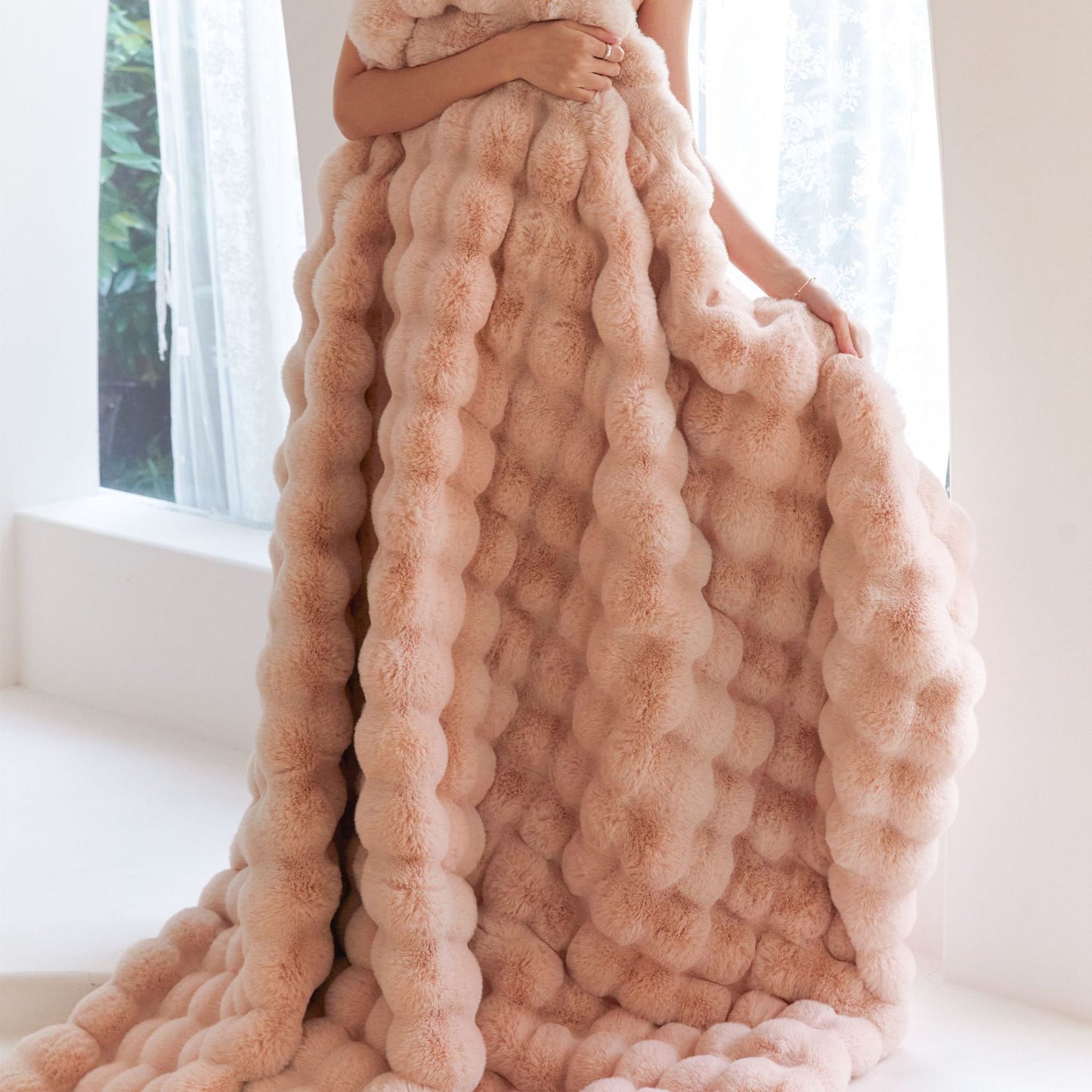 Plush Fur Blanket/Comforter/Quilt