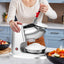 Commercial Ice Crusher 220LBS H Electric Snow Cone Maker Shaved Ice Silver