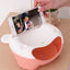 Multifunction Snack Bowl with Phone Holder