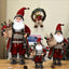 New stylish Santa Claus ornaments