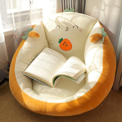Plush Cute Cartoon Sofa Chair Tatami Futon