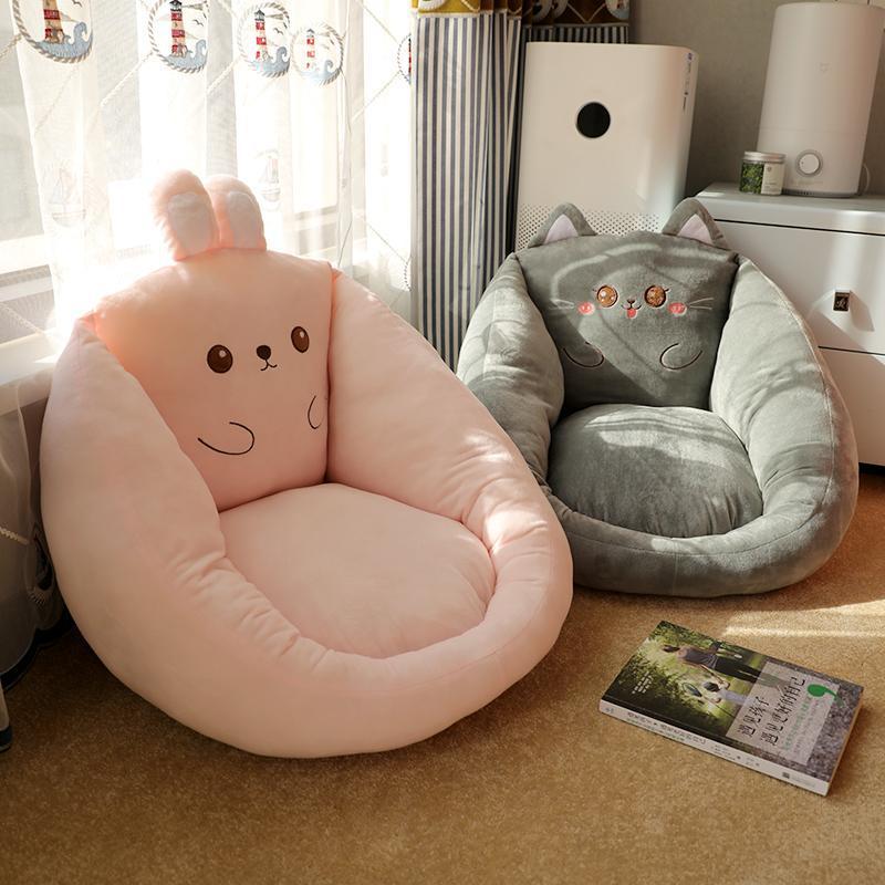 Plush Cute Cartoon Sofa Chair Tatami Futon