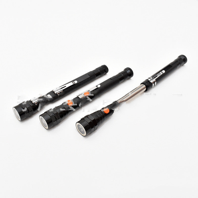 Magnetic Telescopic Flashlight Picker Tool For Men