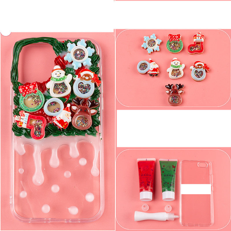 DIY Mobile Phone Case Set Cute Element Resin Accessories
