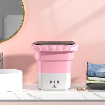 Portable Smart Mini Washing Machine with One-click Start