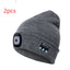 Bluetooth LED Hat Wireless Smart Headset Headphone