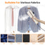 1Set Steam Iron Press 3 In 1 Travel Steamer For Clothes With 180 Degree Flip Head Portable Handheld Flat Iron 1000W Wrinkles Remover Wet And Dry Ironing Garment Steamer 20S Fast Heat Up