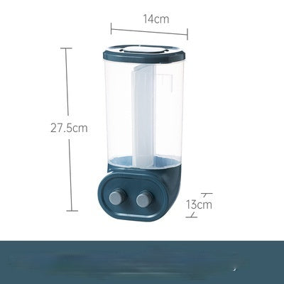 Whole Grains Wall-mounted Diced Rice Bucket Storage Box Storage Airtight Tank