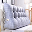 Removable Cover Headboard Pillow Comfortable Soft Fabric