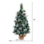 3 FT Pre-Lit Artificial Mini Christmas Tree