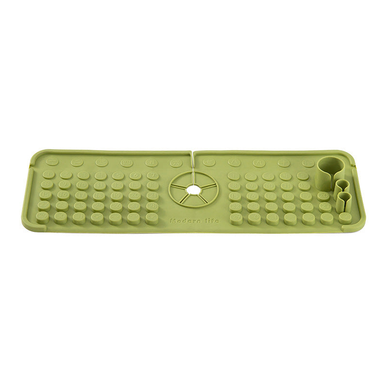 Silicone Faucet Water Draining Pad | Household Kitchen Gadgets