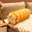 Toast plush toy pouch egg sliced bread long pillow large sleeping pillow cushion