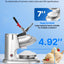 Commercial Ice Crusher 220LBS H Electric Snow Cone Maker Shaved Ice Silver