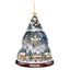 Christmas Acrylic Decorated Snowman Christmas Tree Pendant