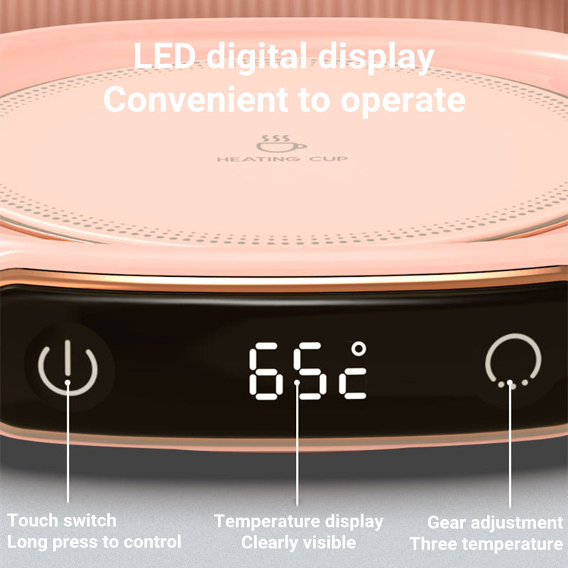 Coffee Mug Warmer Warm Coaster Smart Heating Cup Thermal Insulation Constant Temperature Coaster Heating Pad