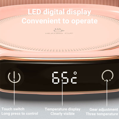 Coffee Mug Warmer Warm Coaster Smart Heating Cup Thermal Insulation Constant Temperature Coaster Heating Pad