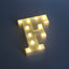 26 Letters White LED Night Light Marquee Sign Alphabet Lamp