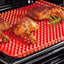 Non-Stick Silicone Pyramid Cooking Mat Baking Mat With Grid Versatile Oven BBQ Cooking Mat Heat-Resistant Mat Kitchen Tools Kitchen Gadgets
