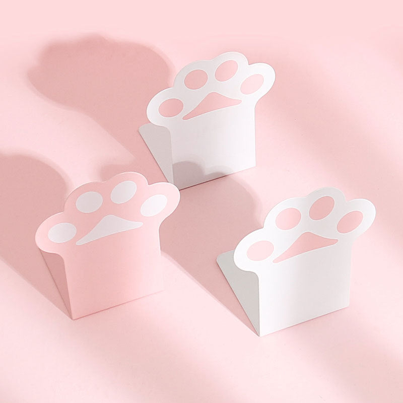 Cute Cat Paw Book Stand Bookshelf