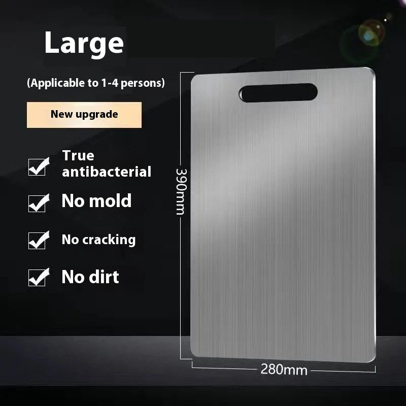 Stainless Steel Cutting Board Antibacterial Double-sided