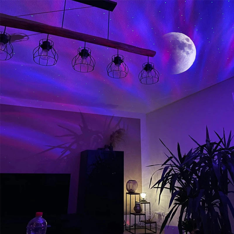 Aurora Borealis Starlight Galaxy Projector Lamp