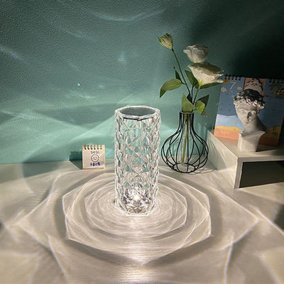 Nordic Crystal Lamp | Viral Rose Projector Lamp