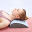 Back Stretcher Pillow Neck Lumbar Support Massager For Neck, Waist & Back | Sciatica Herniated Disc Pain Relief Massage Relaxation