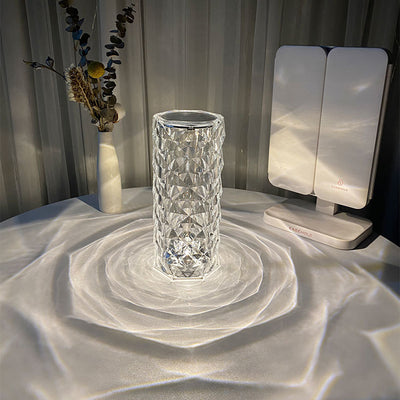 Nordic Crystal Lamp | Viral Rose Projector Lamp