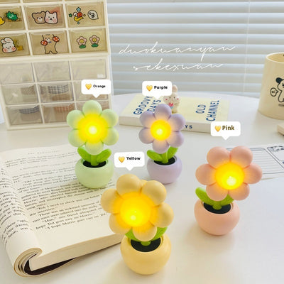 Creative Bedside-Use Decoration Cream Glue DIY Night Light Table Lamp