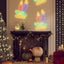 LED Silhouette Christmas Candles