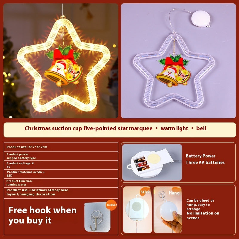 Christmas Pendant Decoration | Christmas Atmosphere Led Lights