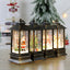 Christmas Storm Lantern Crystal Lamp Santa Claus Lights Christmas