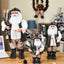 New stylish Santa Claus ornaments