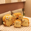 Toast plush toy pouch egg sliced bread long pillow large sleeping pillow cushion