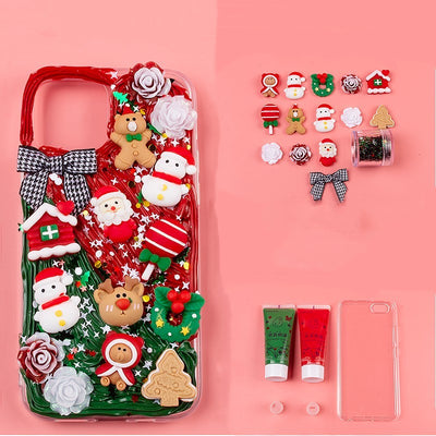 DIY Mobile Phone Case Set Cute Element Resin Accessories