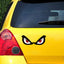 3D Simulation Shark Eye Sticker Rearview Mirror Decoration
