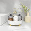Makeup Perfume Organizer Tray 360 Degree Rotating Lazy Susan Skincare Lotion Organizer Spinning Cosmetics Storage For Dresser, Vanity, Bathroom Countertop