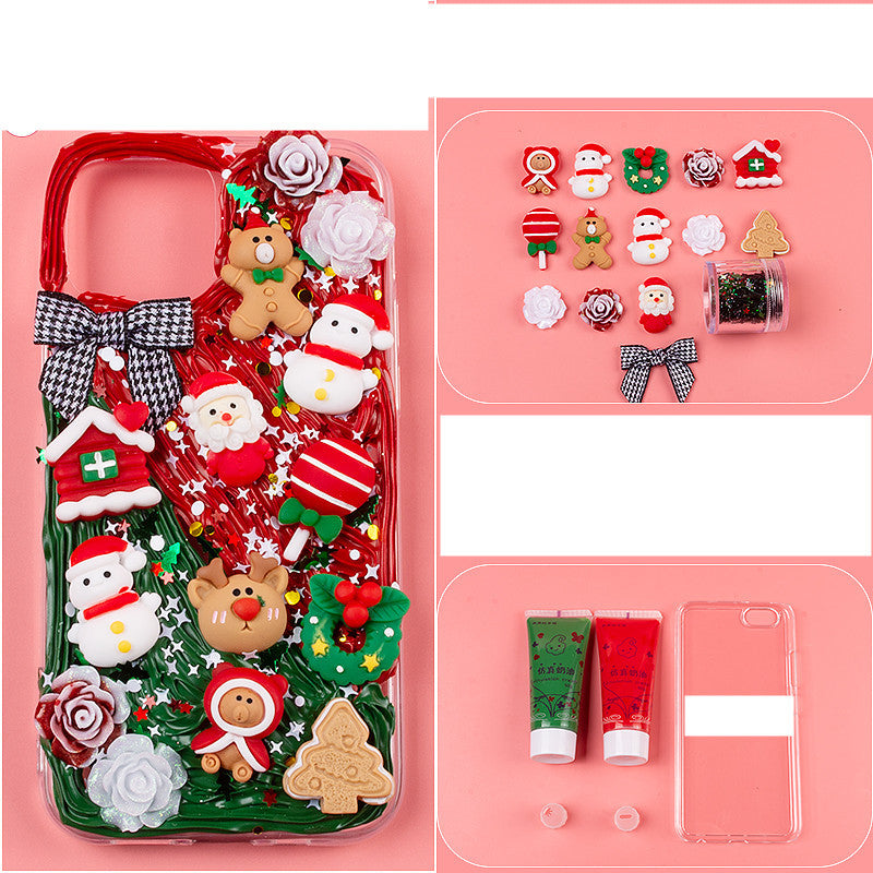 DIY Mobile Phone Case Set Cute Element Resin Accessories