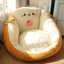 Plush Cute Cartoon Sofa Chair Tatami Futon