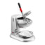 Commercial Ice Crusher 220LBS H Electric Snow Cone Maker Shaved Ice Silver