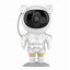 Creative Astronaut Galaxy Starry Sky Projector Nightlight USB Atmosphere Bedroom Table Lamp