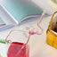 Love Heart Glass Straw For Cocktails | Bar Accessories | Kitchen Gadgets