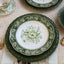 French Court Retro European Style Ceramic Dinner Plate