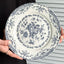 Vintage Floral Ceramic Dinner Plate for Elegant Dining & Serving