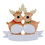 Christmas Reindeer Family Cute Home Pendant