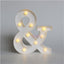 26 Letters White LED Night Light Marquee Sign Alphabet Lamp